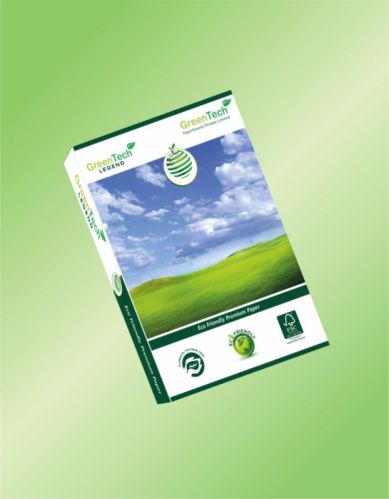 GREENTECH LEGEND A4 Copier Paper, Size : 210x297 Mm