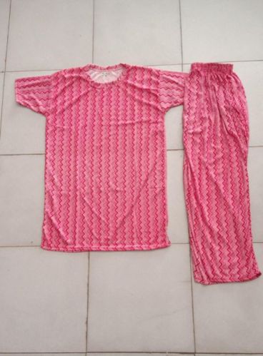 Malai Checked Night Suits, Gender : Female