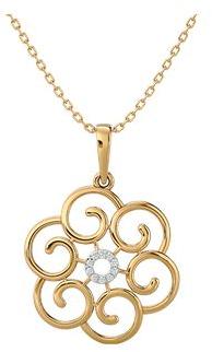 Armaa Jewels 2-PS Diamond Pendant, Outer Material : Gold
