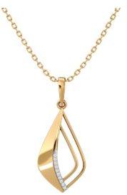 Armaa Jewels 33-PS Diamond Pendant, Outer Material : Gold