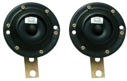 GTEX Iron Black AC DC Horn, For Automobile Industry