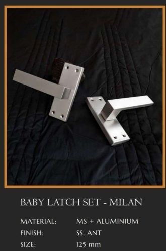 Milan Baby Latch Lock Set, For Doors, Feature : Stable Performance, Simple Installation, Longer Functional Life