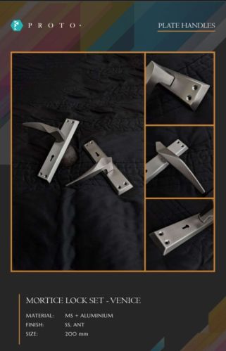 Venice Mortise Door Lock Set, Size : 200MM