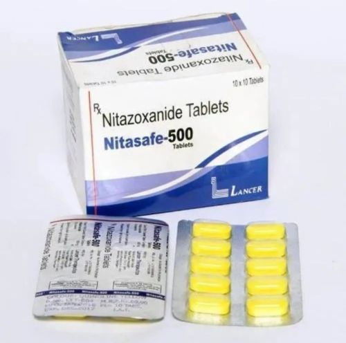 Nitasafe Nitazoxanide Tablets, Packaging Type : Blister