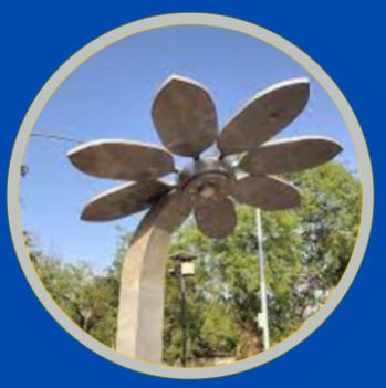 Iysert 500w Off-grid Solar Power Tree(leaf Model)