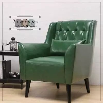 Wood Green Leather Designer Chair, For Home, Feature : Fine Finishing, Durable