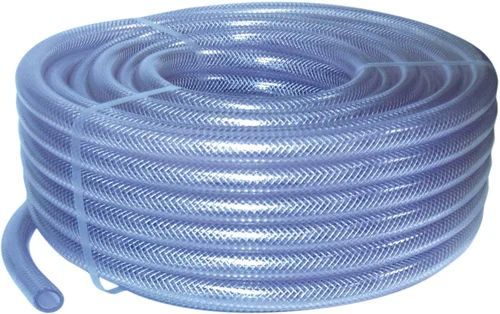 Light Blue High Round Nylon Braided Hose Pipe, For Automobile Parts, Home Purpose, Fluid Type : Water