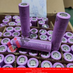 2200 3.7V Lithium Battery Cell, For Vehicle, Feature : Stable Performance, Non Breakable, Long Life