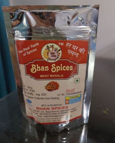 Bhan Spices Meat Masala Powder, Certification : FSSAI Certified