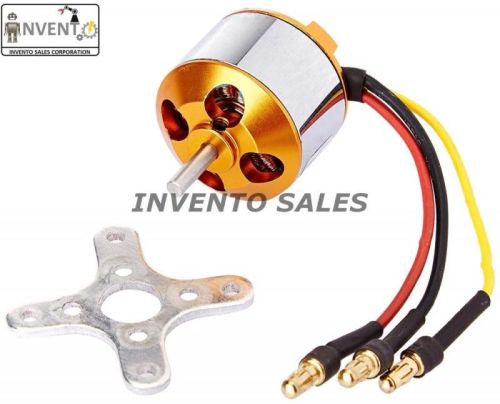 INVENTO Polished 1600KV BLDC Brushless Motor, Packaging Type : Box