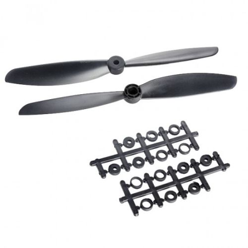 9 Inch CW CCW Propeller Prop, Color : Black