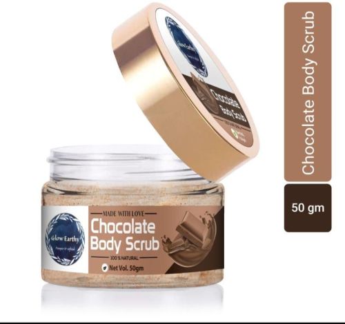 Brown Paste 0-100gm Chocolate Body Scrub, Packaging Type : Plastic Box
