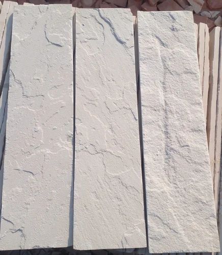 Dholpur White Sandstone Slab, Size : 5x20inch
