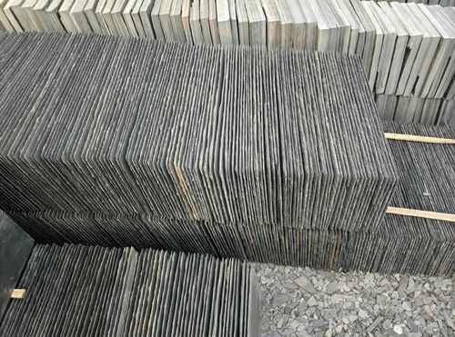 Black Natural Slate Roofing Tile