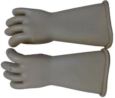 Plain Rubber Electrical Safety Gloves, Gender : Unisex
