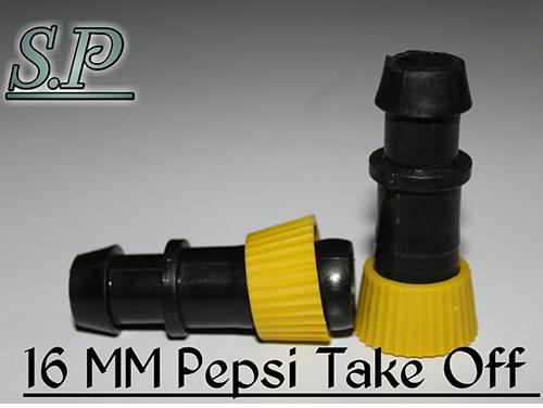 Plastic 16mm Pepsi Take Off