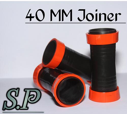 Plastic 40mm Joiner, Size : All Sizes