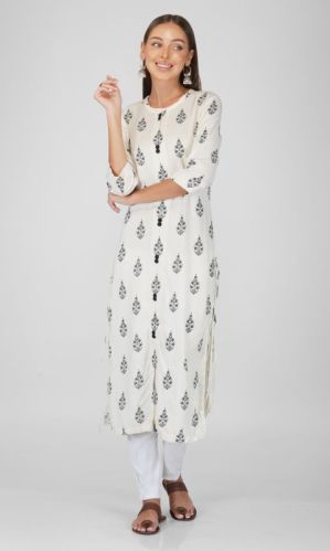 Cotton Ladies Printed Kurti, Size : M