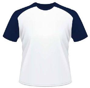 Plain Polyester Mens Round Neck T-shirts, Size : XL