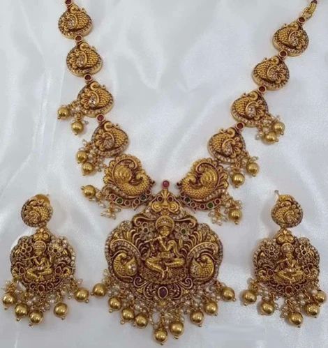 Premium Matt AD Necklace Set, Gender : Female