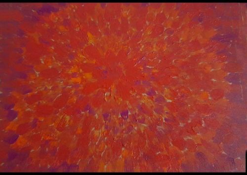 Multi Color Inner Expression Canvas Paintings, For Decoration, Overall Dimension : 20X25 Cm