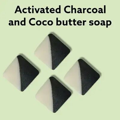 80gm Activated Charcoal & Cocoa Butter Soap