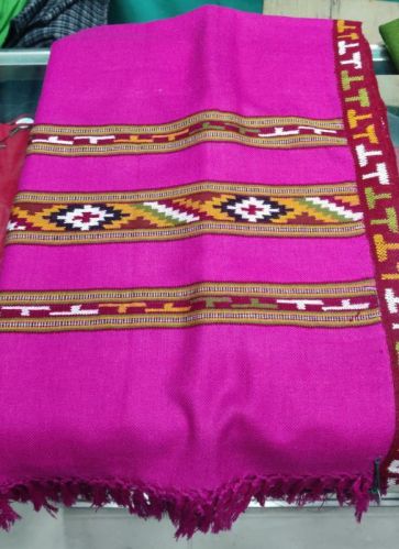 Embroidered Woolen Himachali Handcrafted Shawl, Style : Fancy