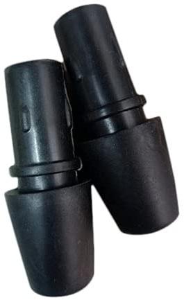 Rubber Bike Handle Weight, Color : Black