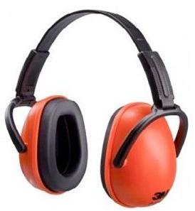 3M Ear Muff, Color : Black, Red