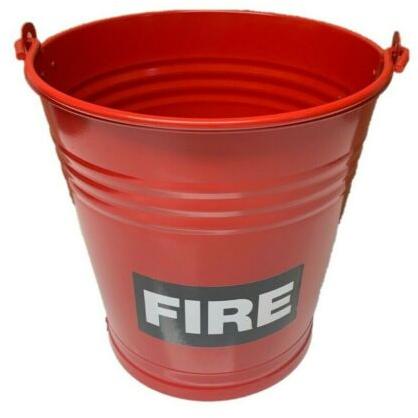 Fire Stand Bucket, Color : Red