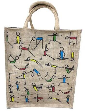 Jute Tiffin Bag, Handle Type : Loop