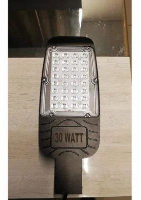 Pure White 30w Outdoor LED Solar Street Light