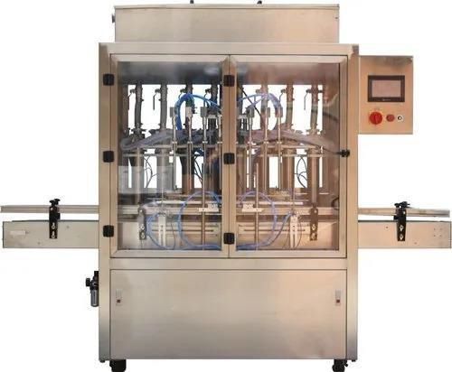 Automatic 6 Head Servo Based Filling Machine