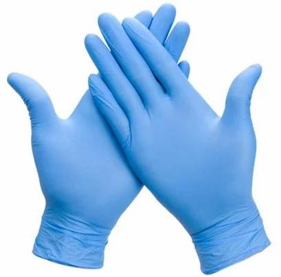 Blue Nitrile Examination Gloves, Feature : Breathable, Flexible