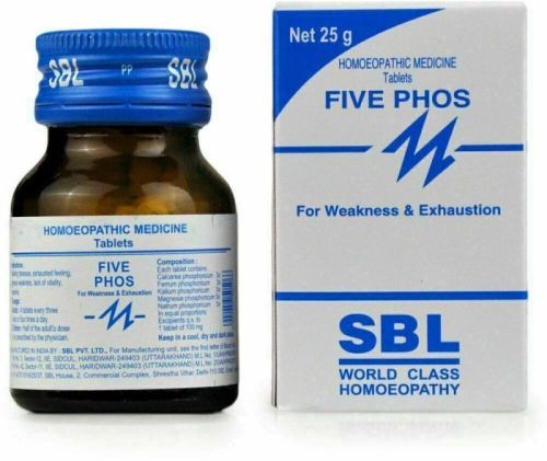 SBL Five Phos Tablet 6X Tablets, Packaging Size : 25gm