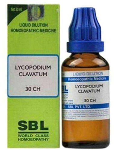 SBL Lycopodium Clavatum Dilution 30 CH, Packaging Size : 30ml