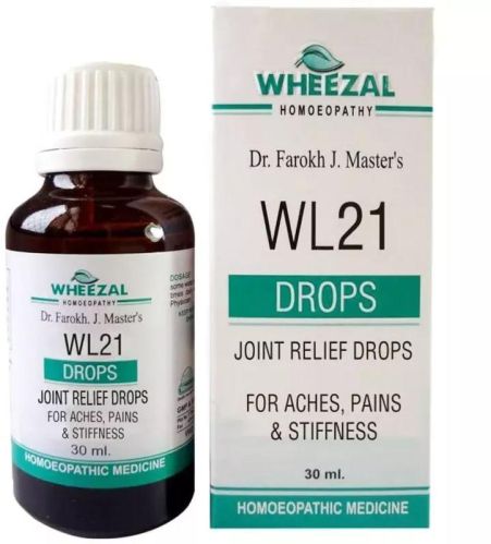 Wheezal WL 21 Joint Relief Drops, Packaging Size : 30ml