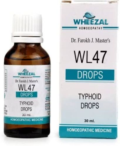 Wheezal WL 47 Typhoid Drops, Packaging Size : 30ml