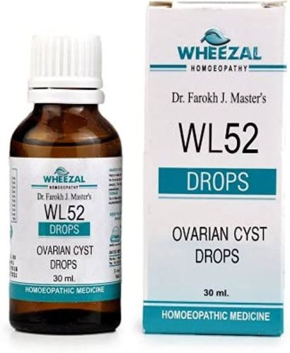 Wheezal WL52 Ovarian Cyst Drops, Packaging Size : 30ml