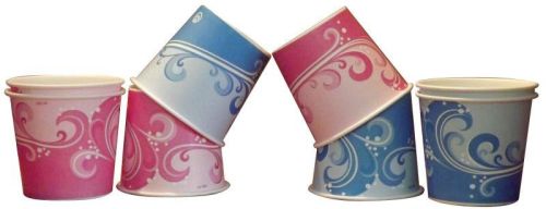 Multicolor Round 80ml Printed Paper Cup, Feature : Biodegradable, Eco Friendly