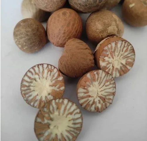 Brown Raw Natural Areca Nut, For Ayurvedic Formulation, Style : Dried