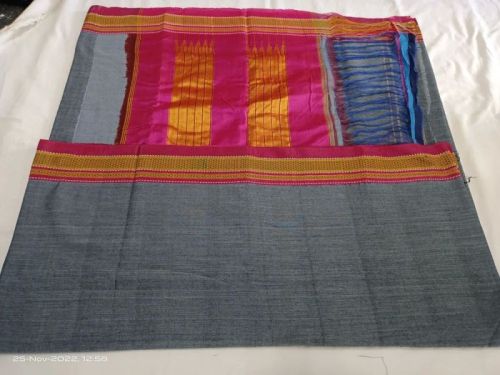 Multicolor Ilkal Handloom Cotton Sarees, Occasion : Casual Wear