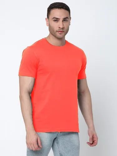 Mens Plain Round Neck T-shirt, Feature : Comfortable