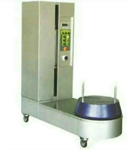 Mild Steel 50 Hz Luggage Wrapping Machine, Phase : Single Phase