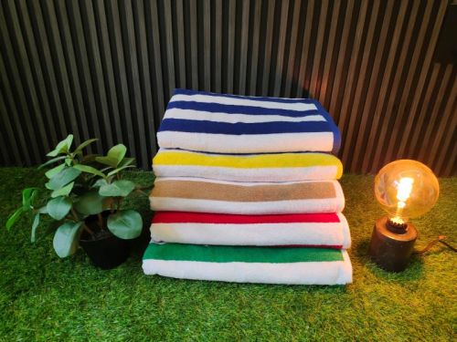 Blue Microfiber Towel, For Home, Hotel, Bath, Beach, Gender : Unisex