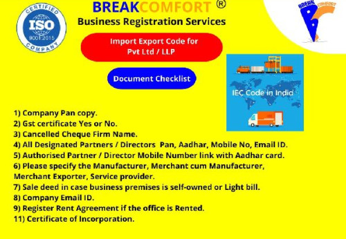 Import Export Code Registration