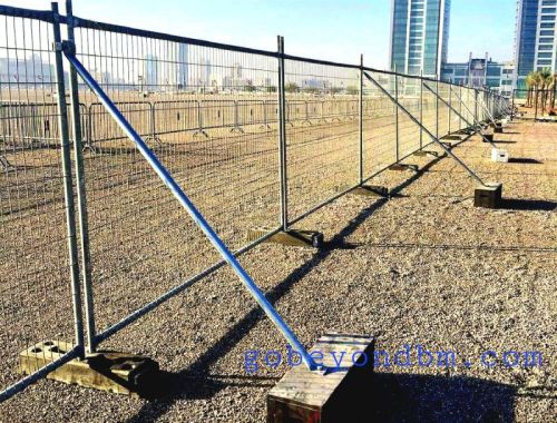 Coated Metal Fence Panels, Length : 3.5m x 2m