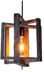 Wooden Decorative Hanging Lamp, For Home Decoration, Feature : Low Consumption