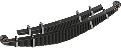 Sup 9 Sonico Laminated Leaf Springs, For Commercial Passenger Vehicle, Size : All Avaialable Sizes