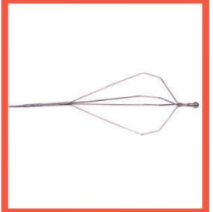 Silver Stainless Steel Biliary Basket